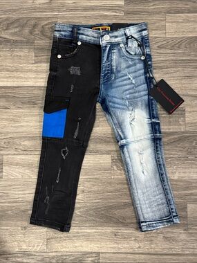 NWT Elite Premium Denim boys jeans sz 3-4